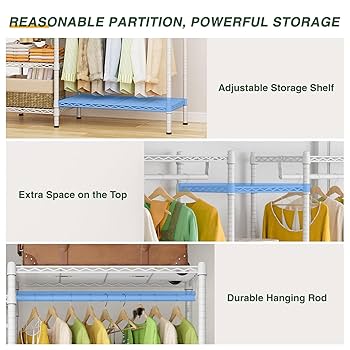 Amazon.com: LEHOM G6 Wire Garment Rack Heavy Duty Clothes